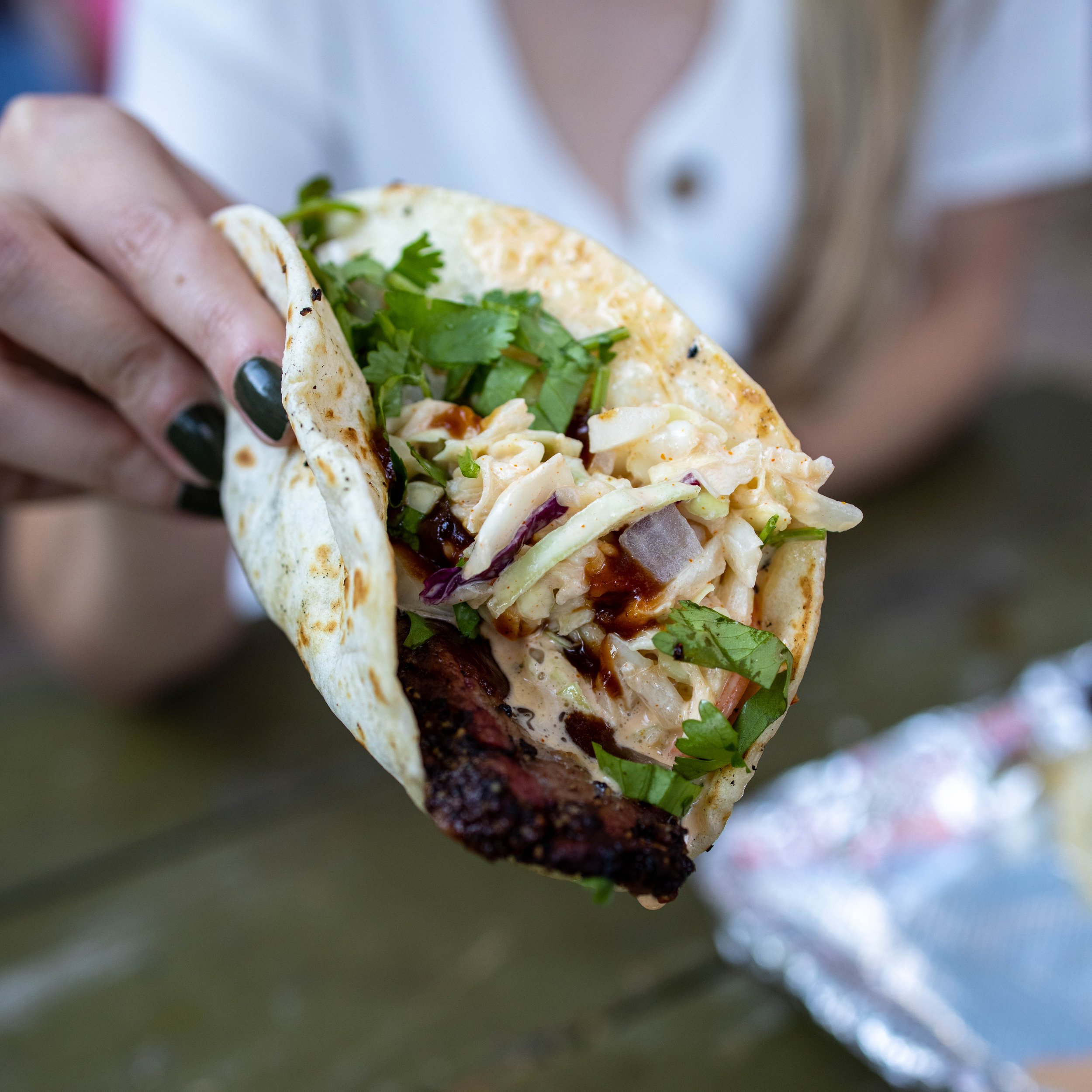 Brisket at Taco Baby