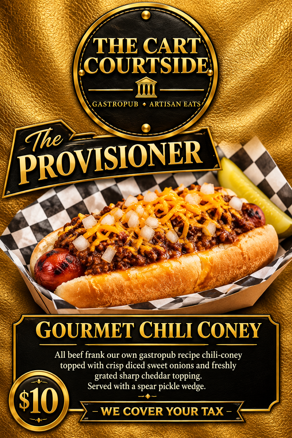 The Provisioner from The Cart Courtside