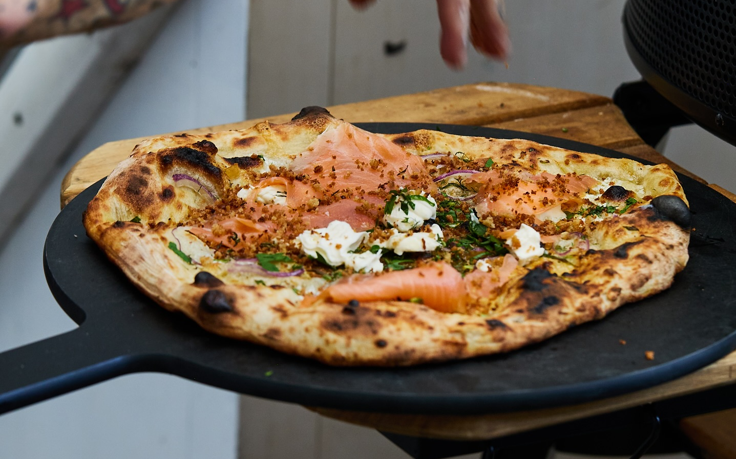 The Emerald Smoke at Tiny Pizza Kitchen