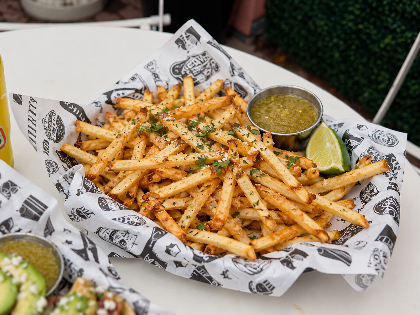 Shoestring Fries from They Call Her Lisa