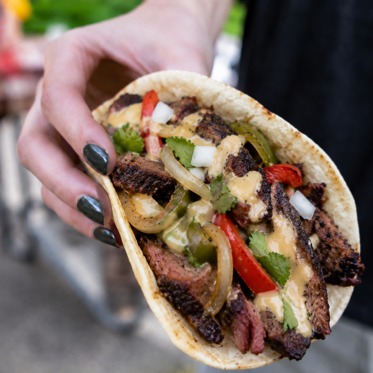 Texas Cheesesteak from Taco Baby