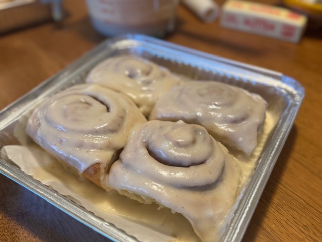 Coffee Shop Cinnamon Rolls at Baked Blessings Microbakery