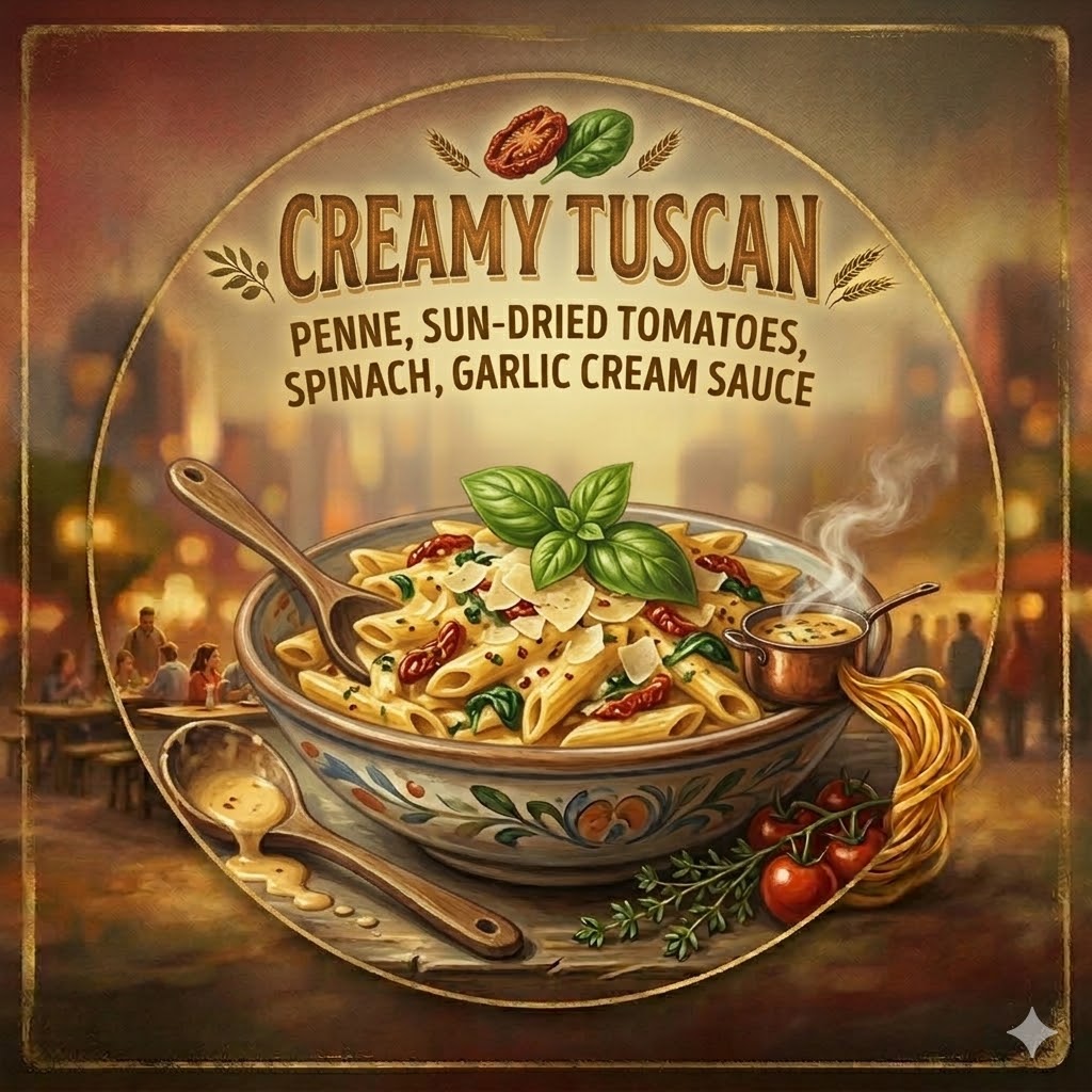 Creamy Tuscan at Pasta Nation