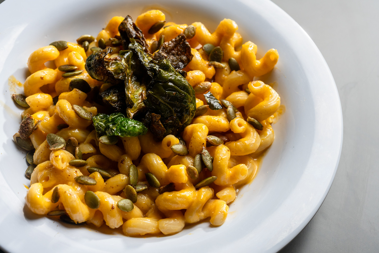 Sweet Potato Mac-n-Cheese - VE at The White Oak Tavern