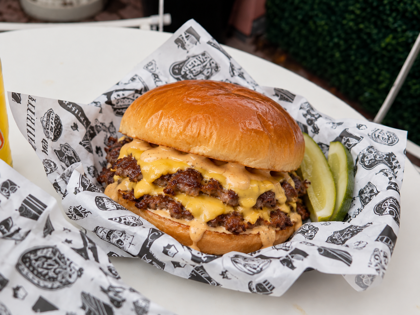The Mona Smash Burger from They Call Her Lisa