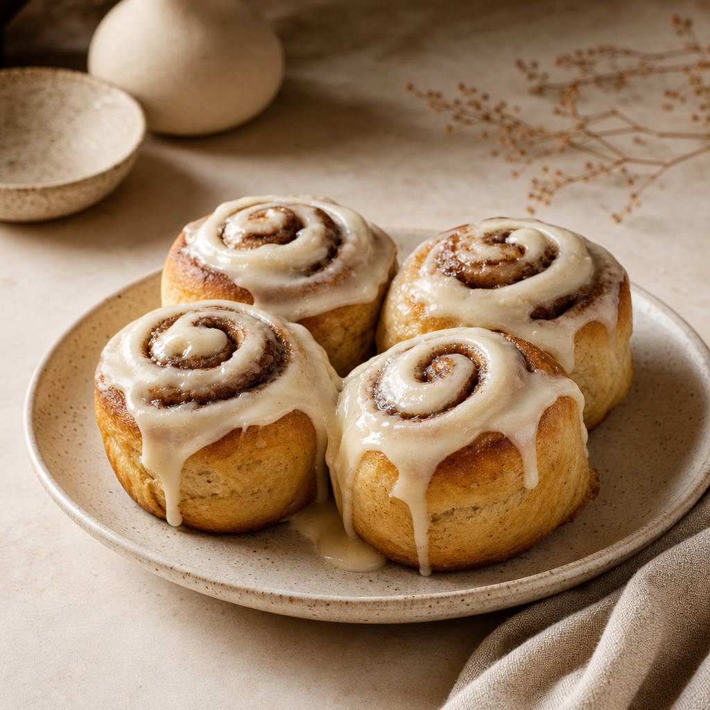 Cinnamon Rolls (4 Pack) from Sidequest Sourdough
