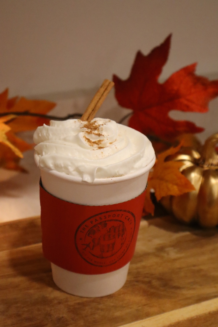 Pumkin Chai from The Passport Cafe
