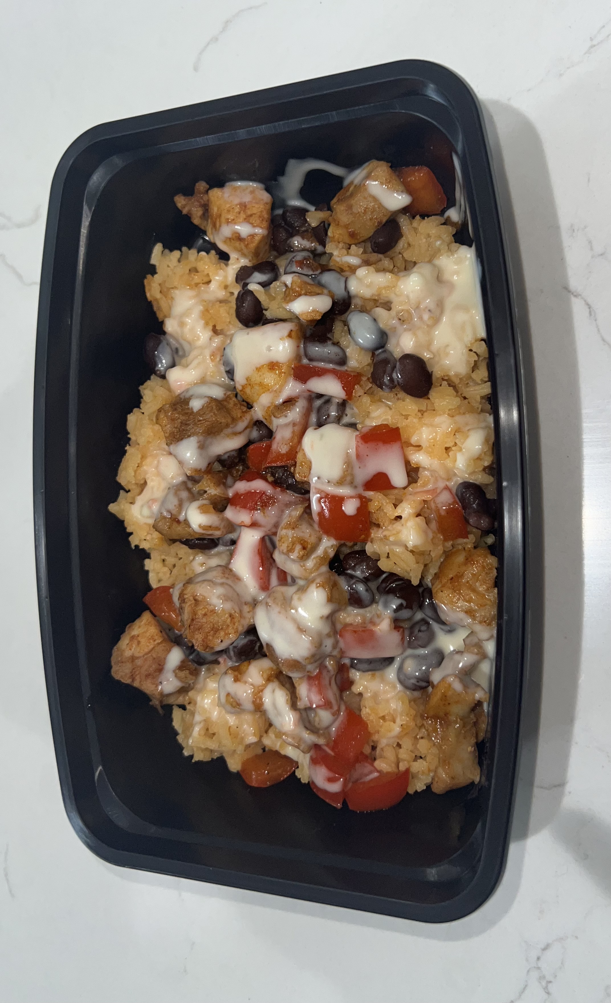 Chicken Taco Bowl at Goodness Gracious Catering