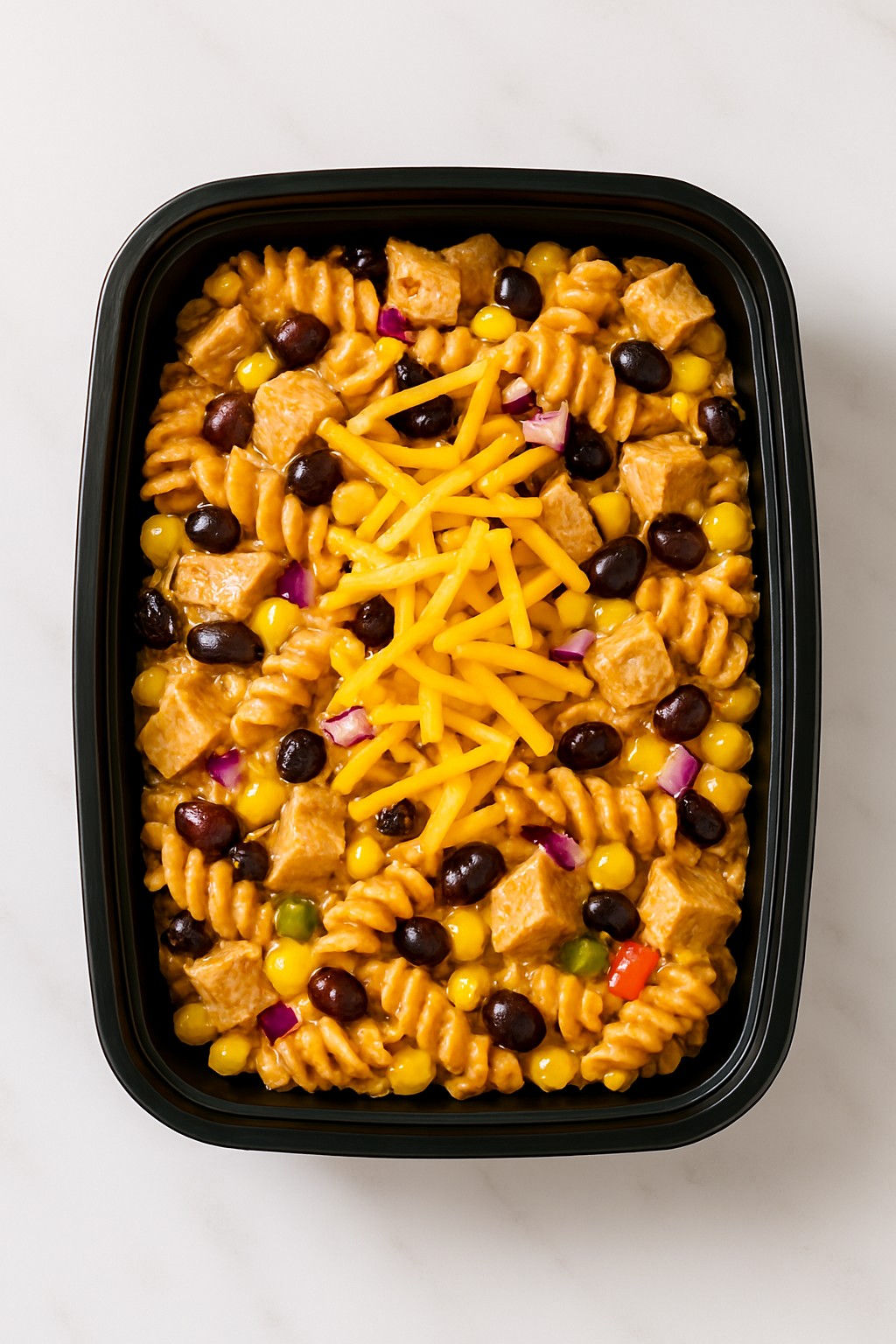 Enchilada Pasta Salad at Goodness Gracious Catering
