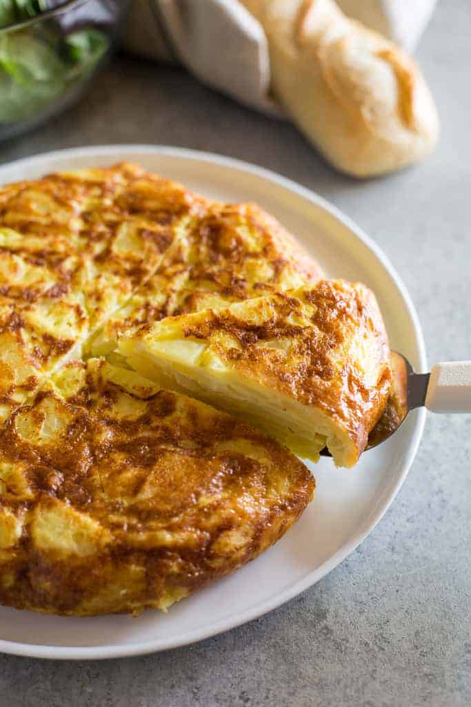 Tortilla Española (Spanish Omelette) at Bota Tapas & Paella Bar
