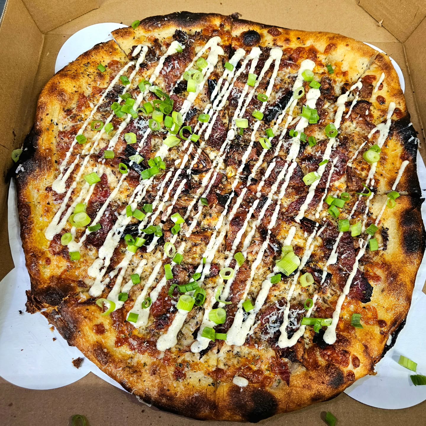 Sweet Heat Bourbon Bird at Tiny Pizza Kitchen