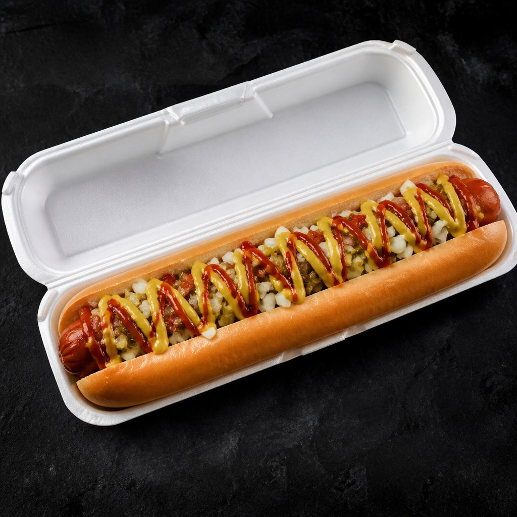 Jumbo Dog at Lizzy with the Glizzys
