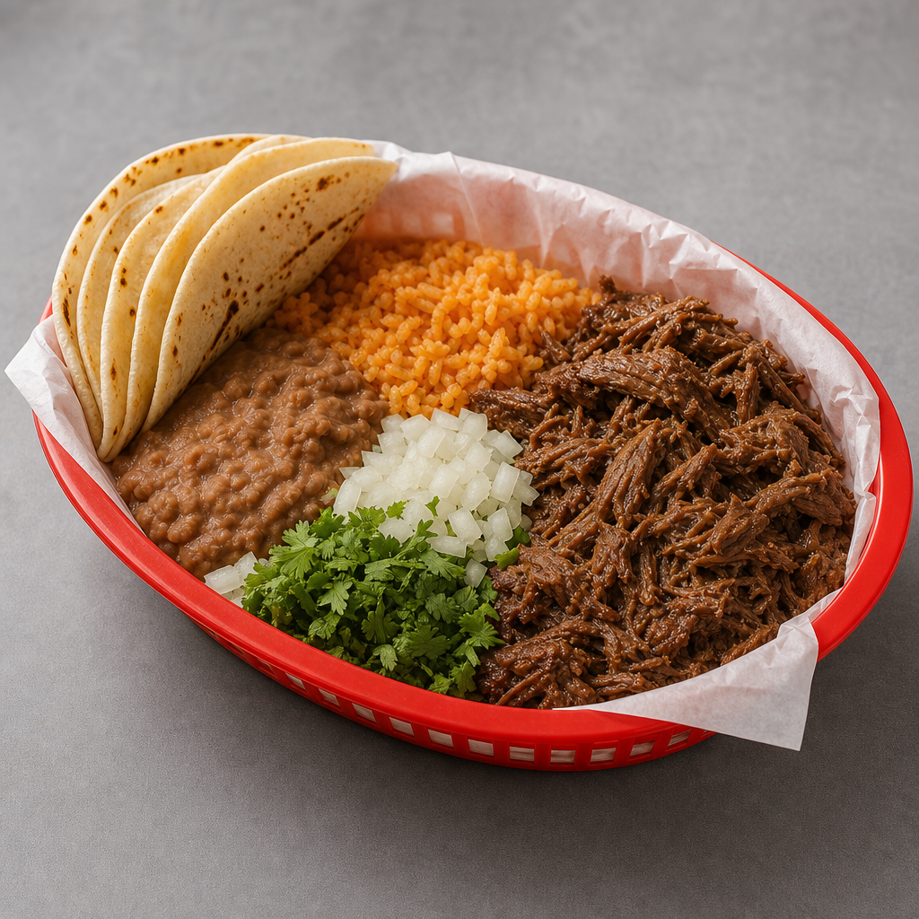 Barbacoa Plate from Bobcat Quickie