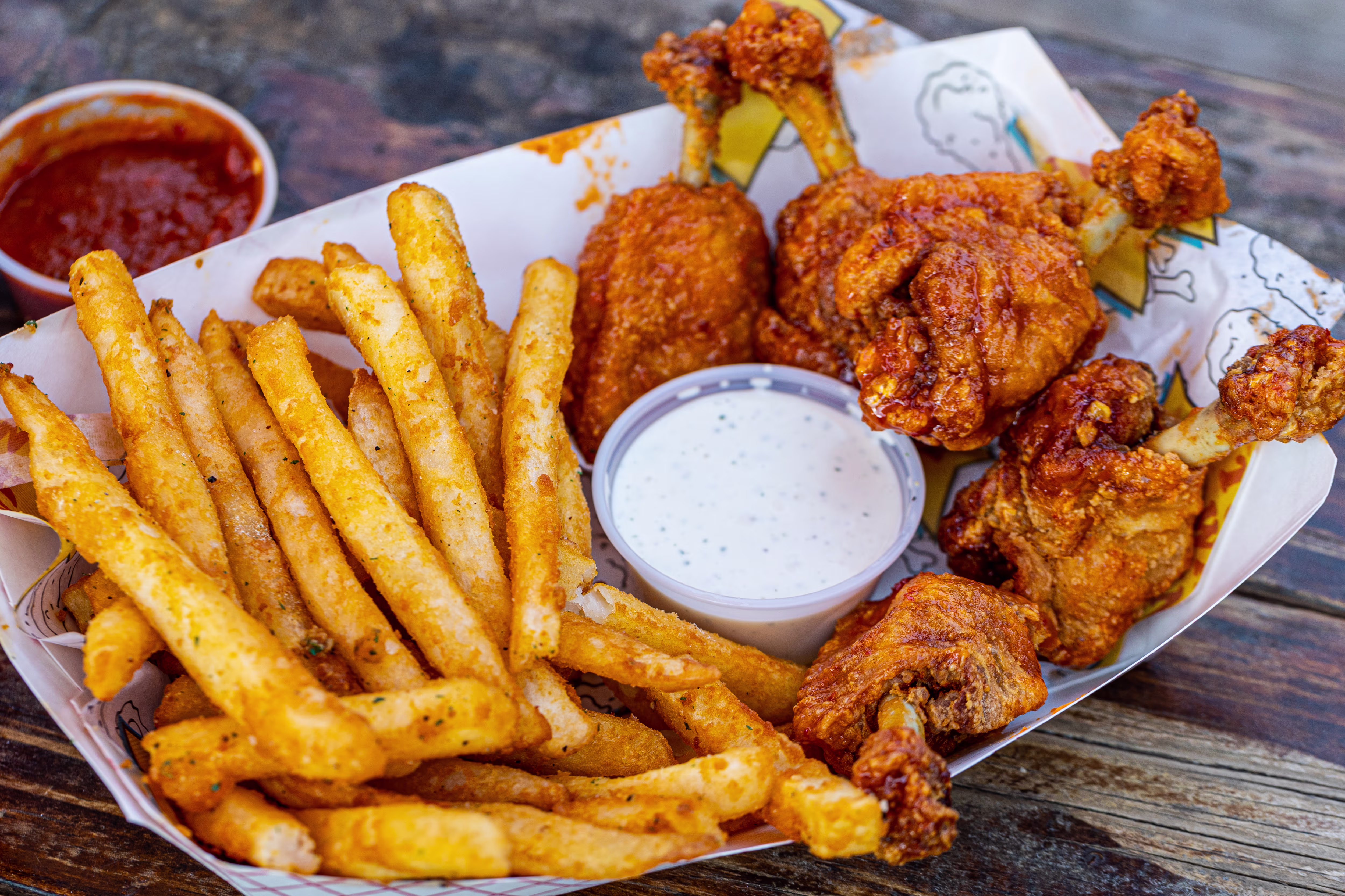 5pc Wing Combo from Tommy Want Wingy