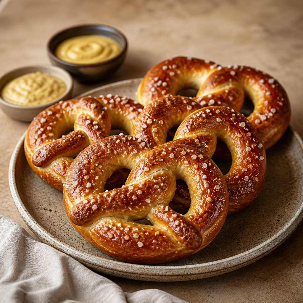 Soft Pretzels (4 Pack) from Sidequest Sourdough
