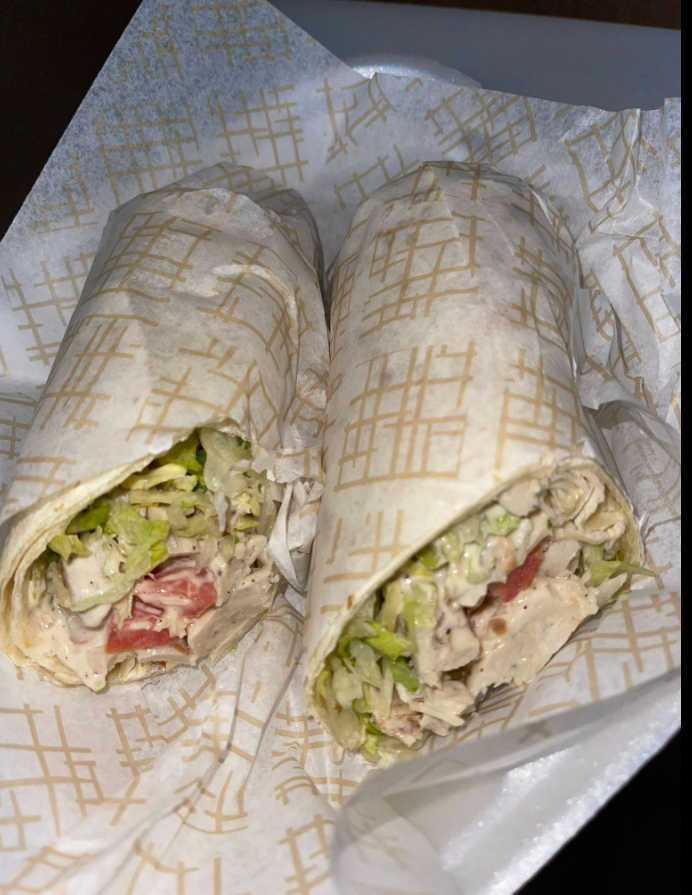 Chicken Caesar Wrap at Feed Me More