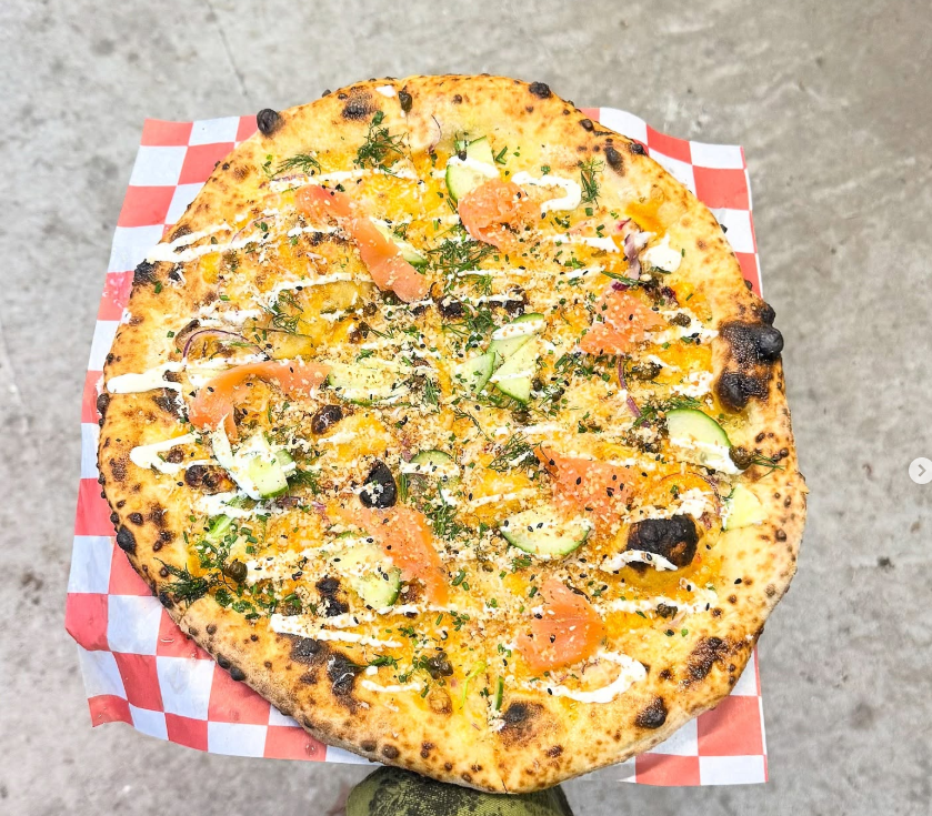 Lower-east sider at Tiny Pizza Kitchen