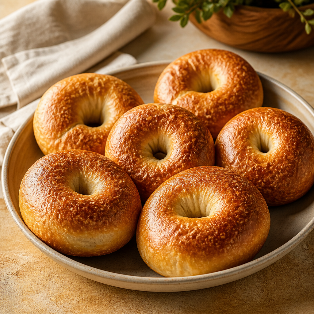 Sourdough Bagels (6 Pack) from Sidequest Sourdough