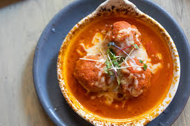 Spanish Meatball at Bota Tapas & Paella Bar
