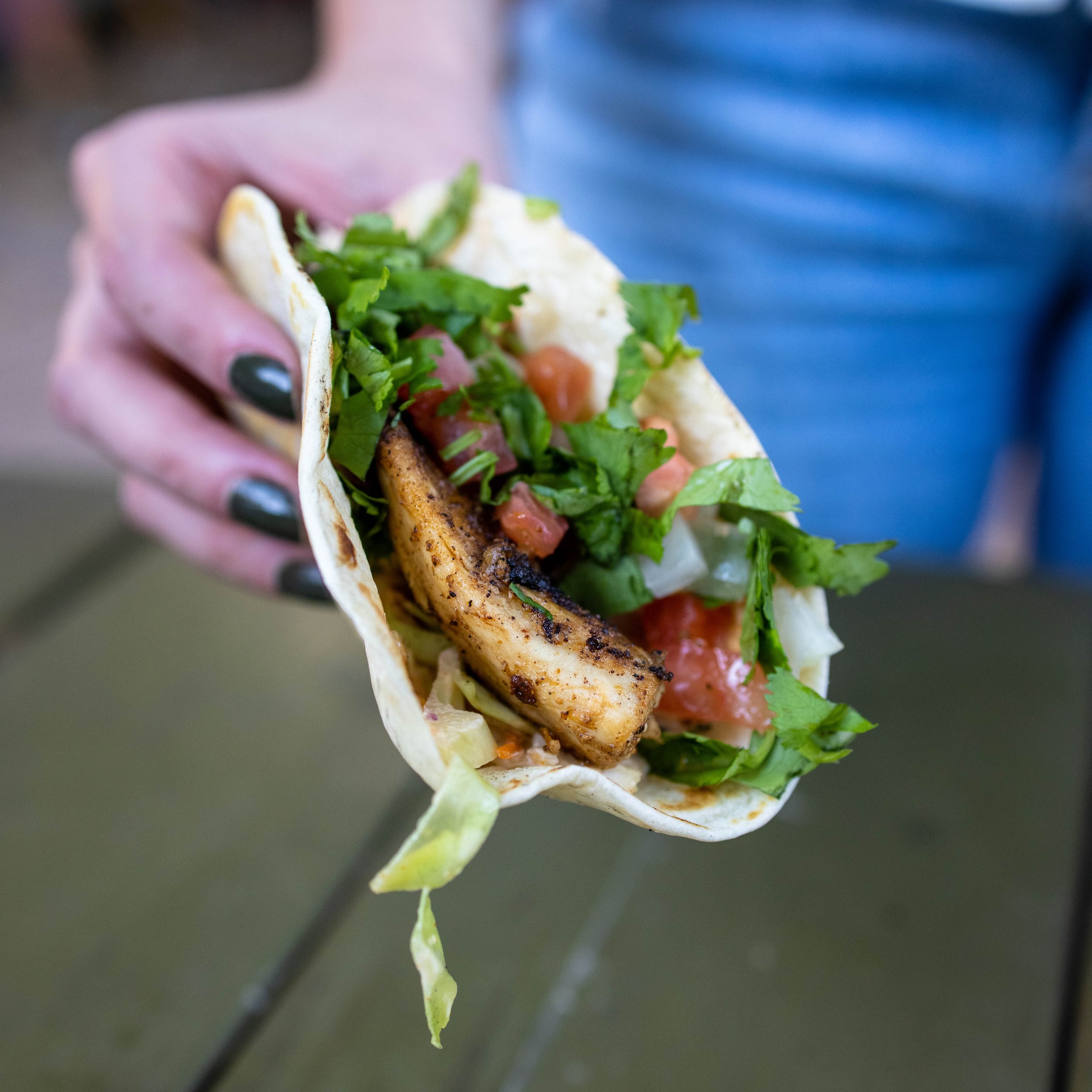 Mahi Mahi Fish Taco at Taco Baby