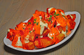 Patatas Bravas at Bota Tapas & Paella Bar