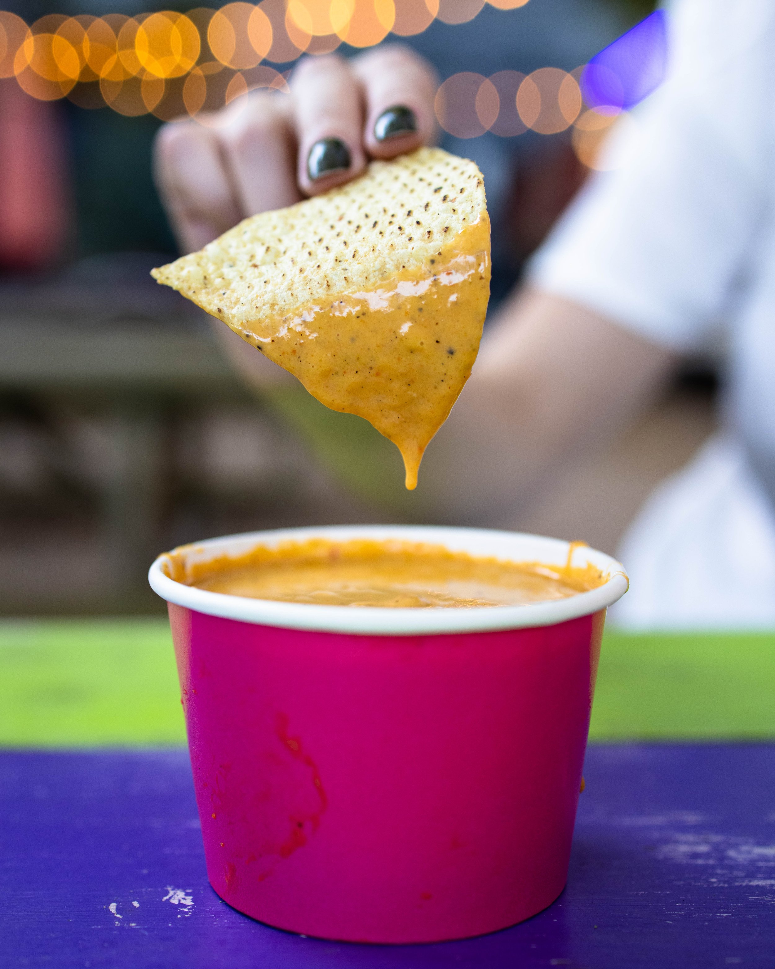 Chips and Queso at Taco Baby