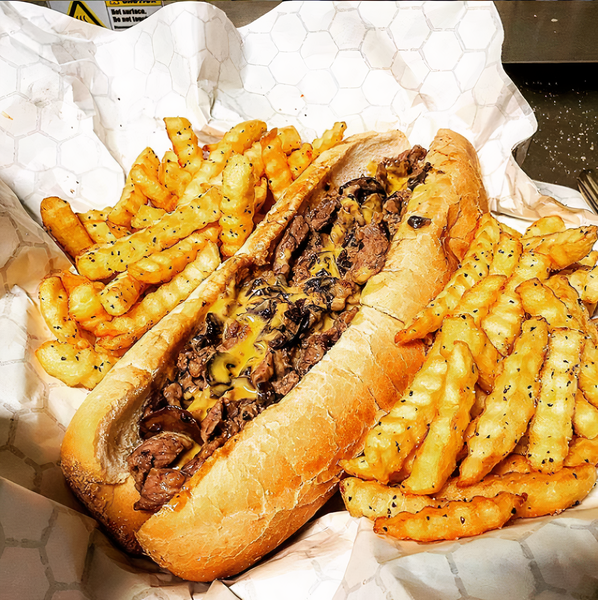 Cheesecake Sandwich at R&B Steak and Fries