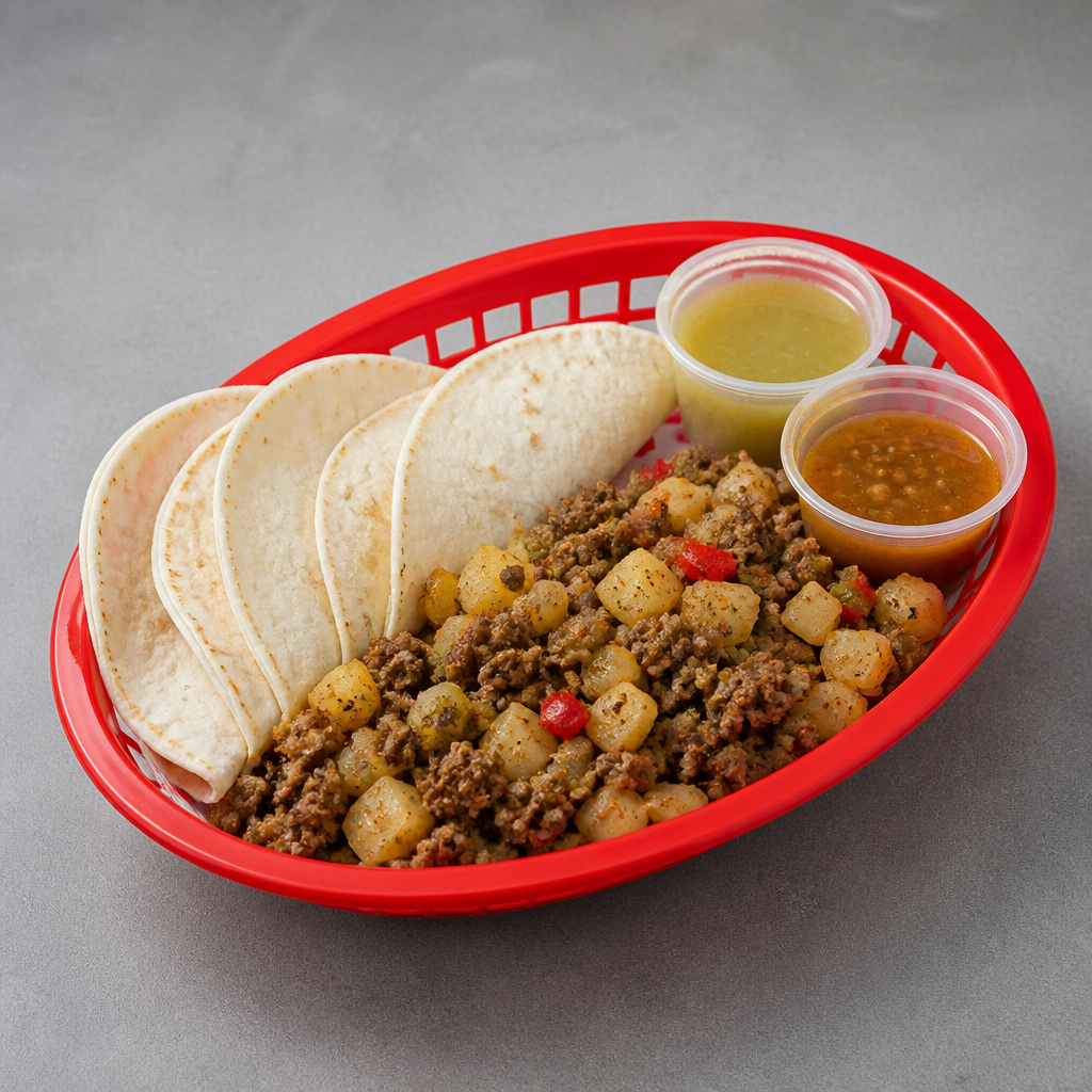 Picadillo Plate from Bobcat Quickie
