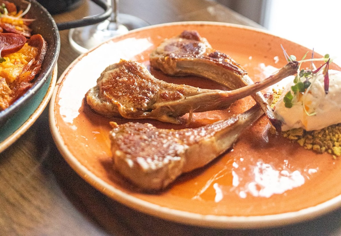 Lamb Chops at Bota Tapas & Paella Bar