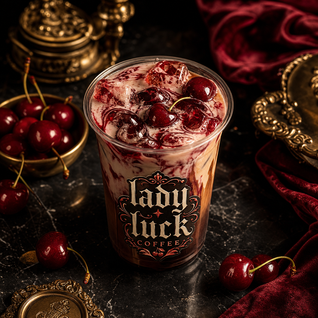 Cherry Cream Cold Brew from Lady Luck Coffee