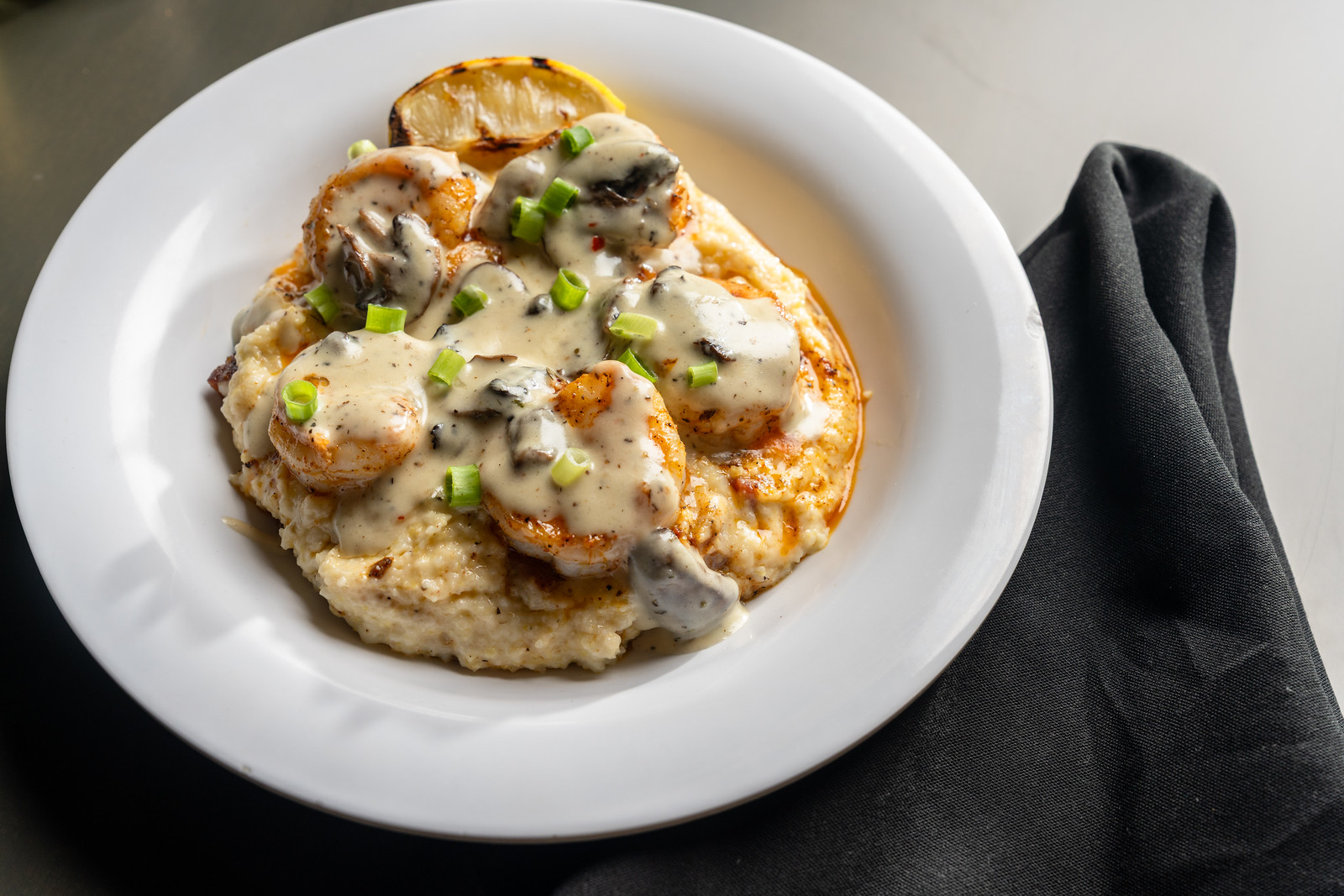 Shrimp & Grits - GF at The White Oak Tavern