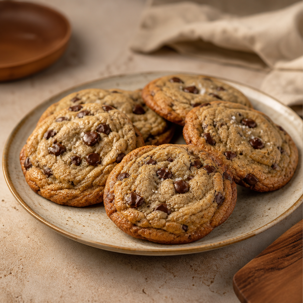 Chocolate Chip Sourdough Cookies (6 Pack) from Sidequest Sourdough