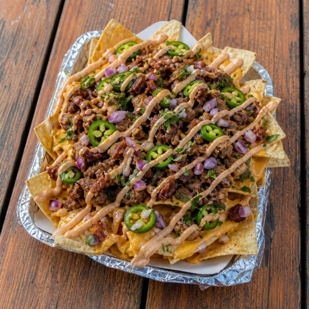 Steak Nachos from Taco Baby