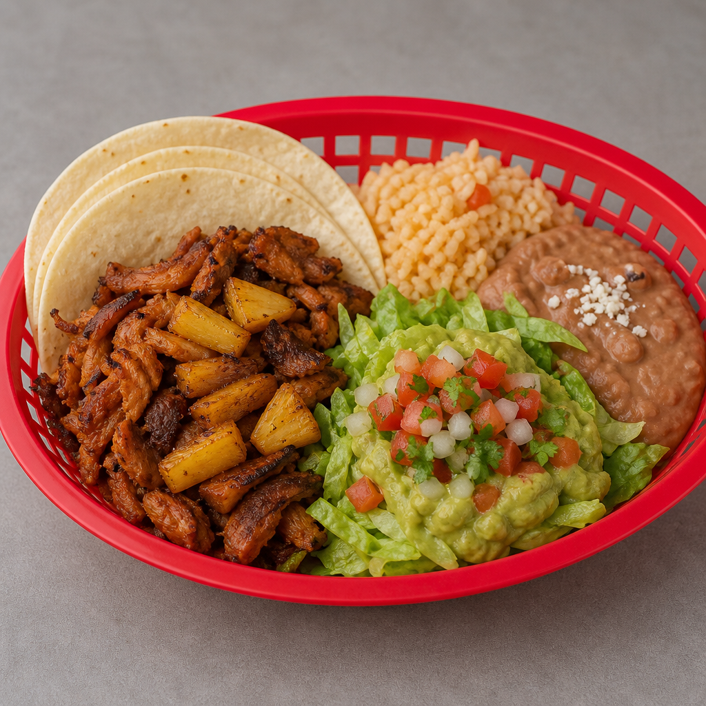 Al Pastor Plate from Bobcat Quickie