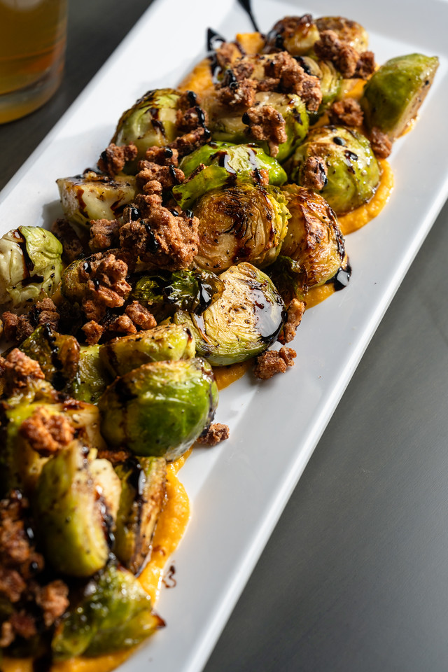 Roasted Brussels Sprouts - GF & VE at The White Oak Tavern
