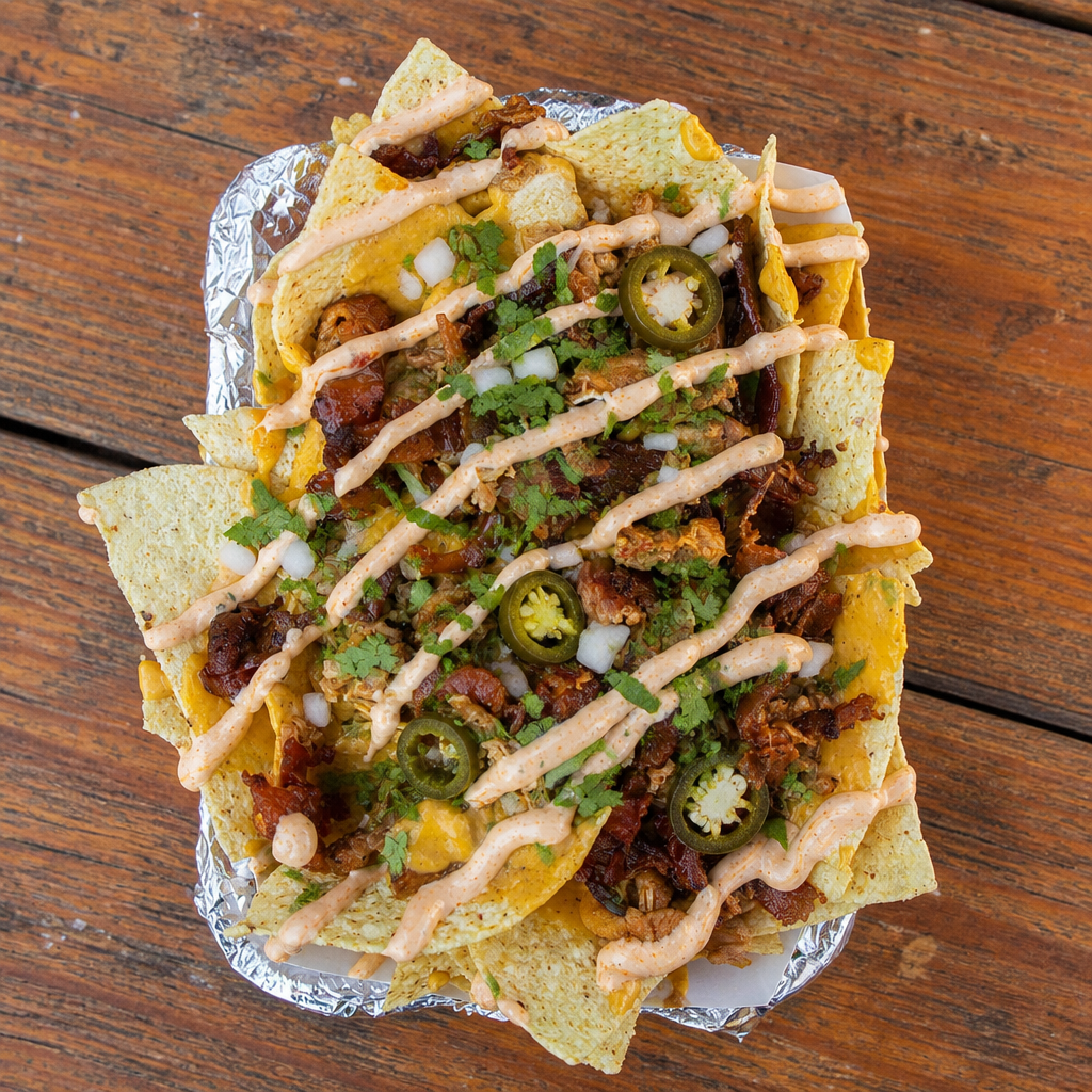 Al Pastor Nachos from Taco Baby