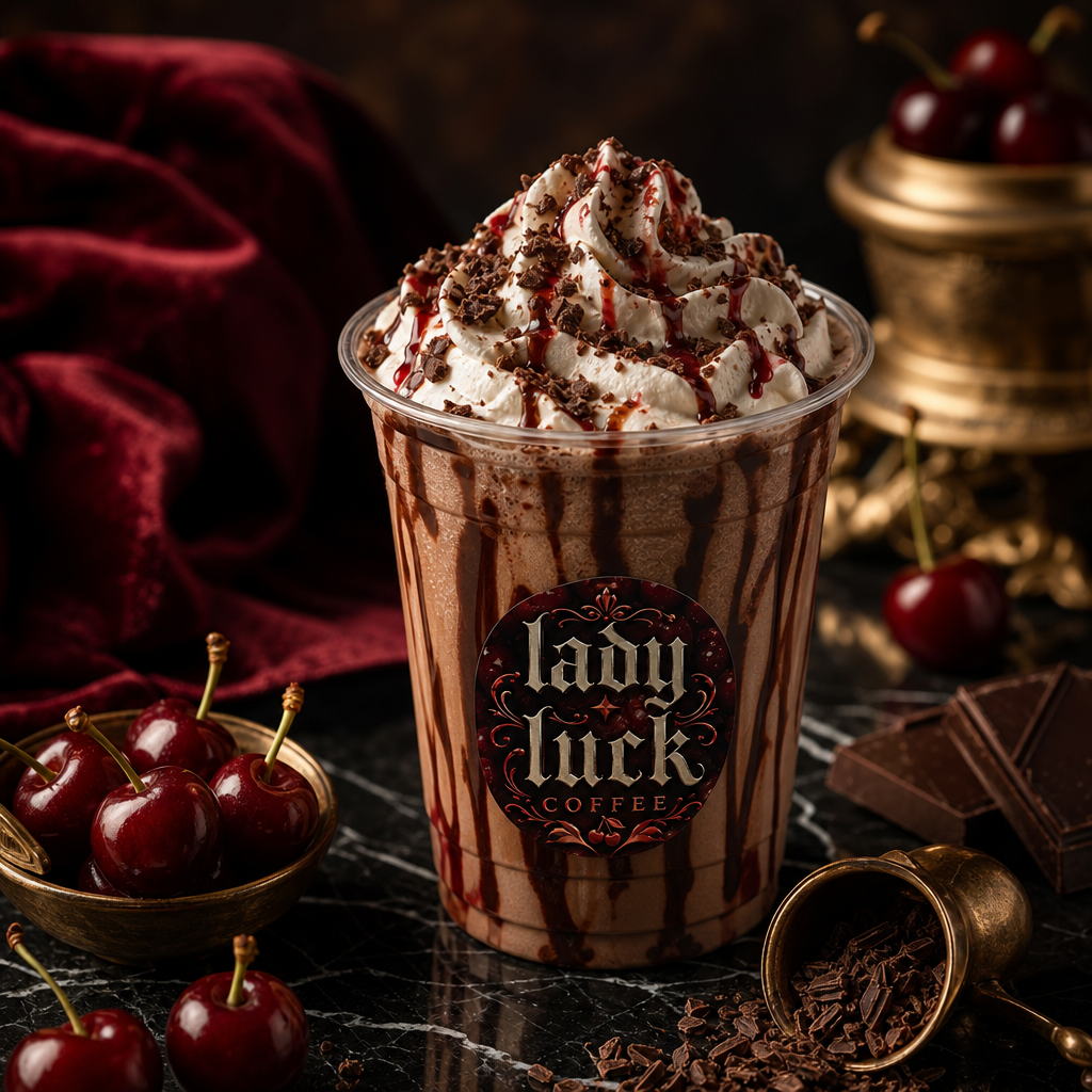 Peppermint Velvet Mocha from Lady Luck Coffee