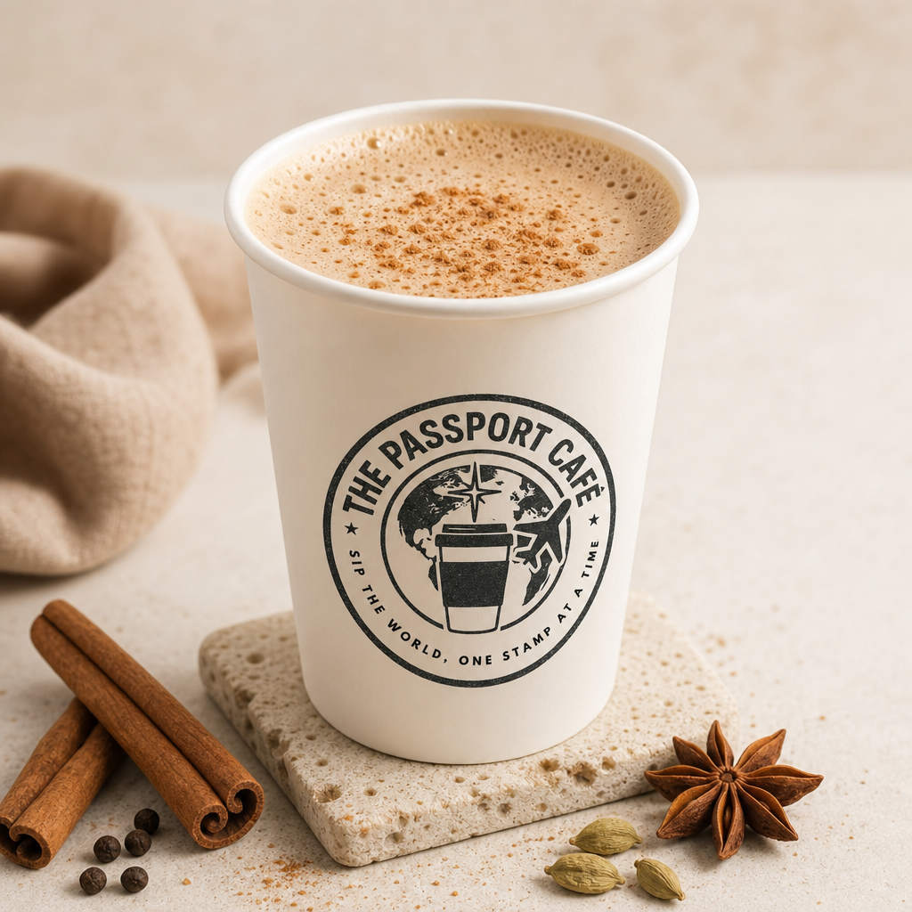 Chai Latte at The Passport Cafe