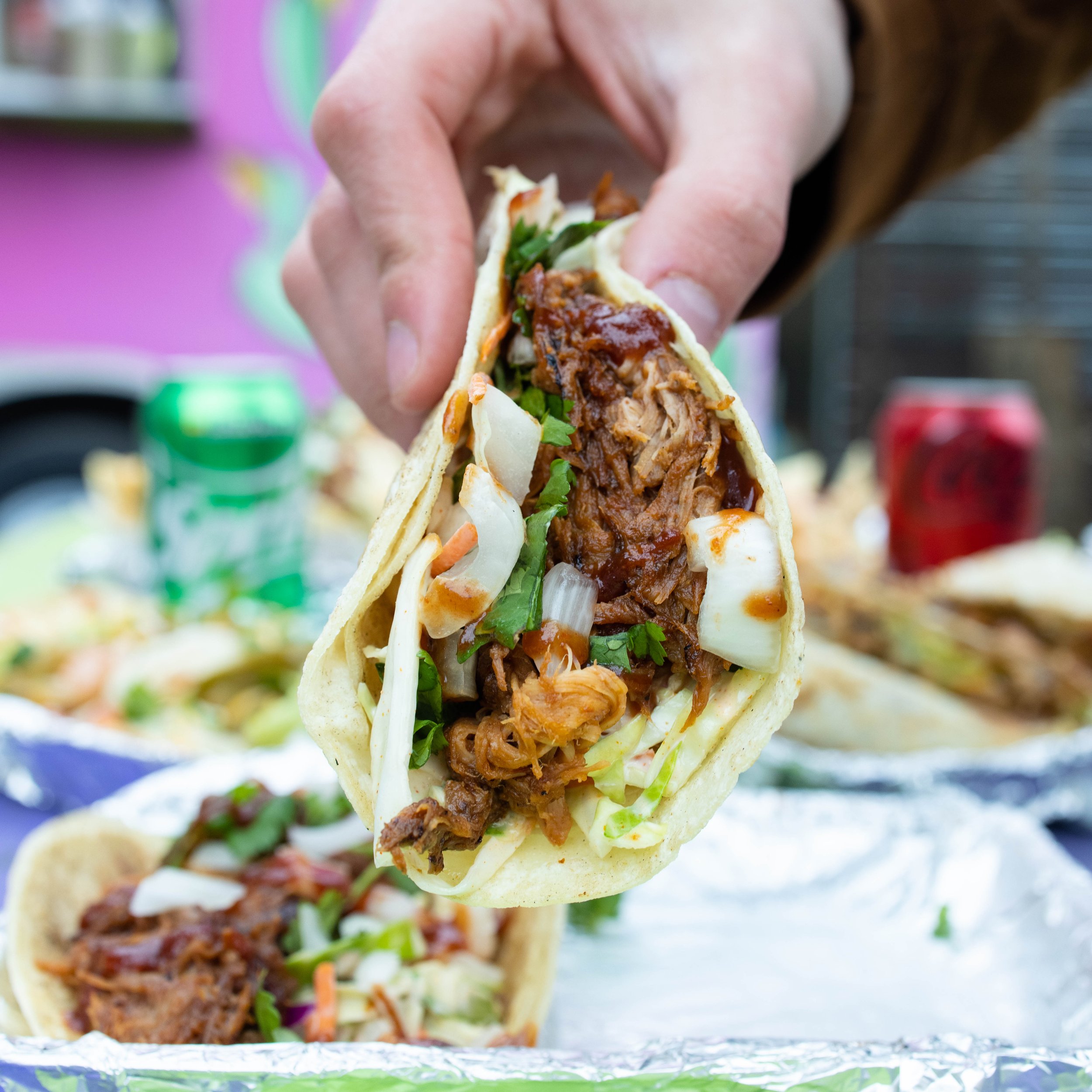 BBQ Pulled Pork at Taco Baby